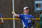 Softball vs Babson  Wheaton College Softball vs Babson College. - Photo by Keith Nordstrom : Wheaton, Softball, Babson, NEWMAC